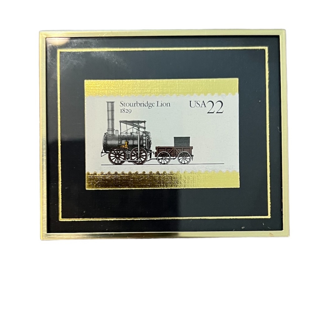 Frame HH American Trains  Stourbridge Lion, Issued Oct 1st,‎ 1987/ #274 of 5000